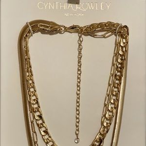 Cynthia Rowley (gold) necklace